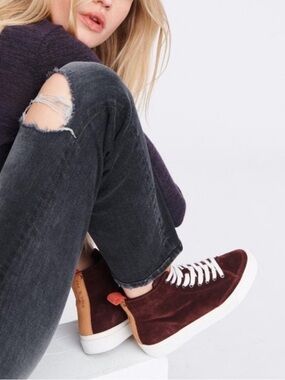 Rag & Bone RB High Top Suede Sneakers size 9